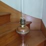 Antique French copper/brass large oil lamp Image 6