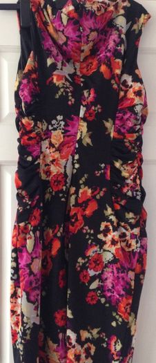 Black dress with flower design from Almost Famous