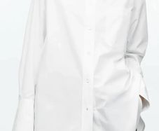 Arket oversized poplin shirt