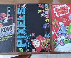 Retro Arcade Metal Signs