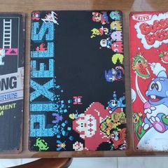 Retro Arcade Metal Signs