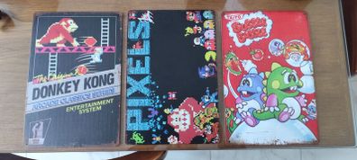 Retro Arcade Metal Signs