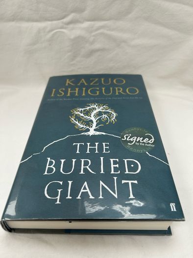 Kazuo Ishiguro The Buried Giant SIGNED Hardback 2015 Faber Nobel Prize Author