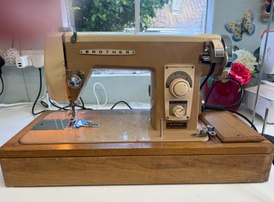 Vintage brother sewing machine