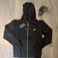 Prada zip up hoodie
