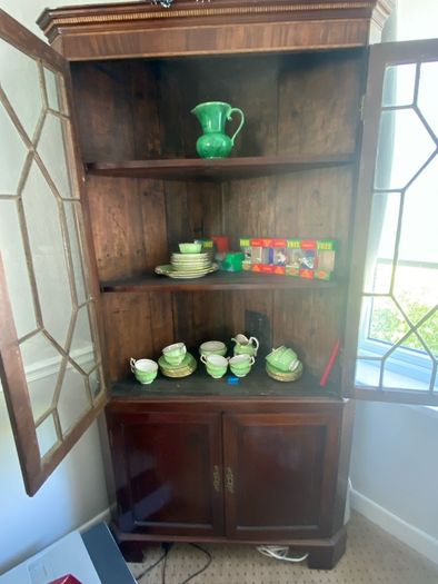 3 cornered Mahogany Unit