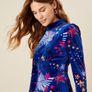 BNWT - Monsoon Valerie Star Print Velvet Dress  UK 12 Image 2