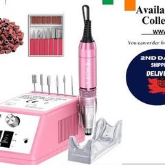 Professional Electric Nail Drill 30000 RPM Efile Bufferwith Nail Drill Bits Set
