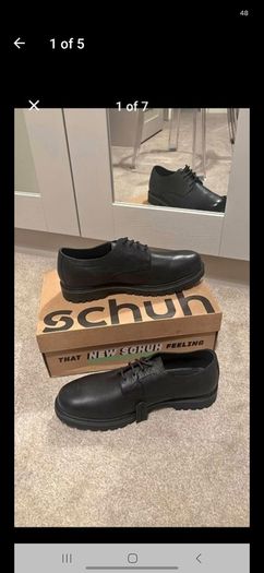 Schuh leather shoes