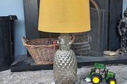 pineapple mustard lamp