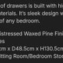 Corona 4 Drawer Chest Image 7