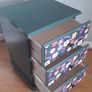 Small 3 drawer chest and table Image 4