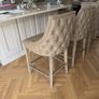 3 Leather bar stools Image 2