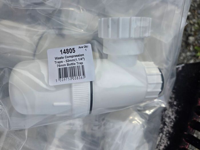 Waste compression traps