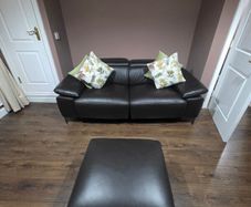 Valetta 3 Seater Power Recliner Plus Storage Foot Stool