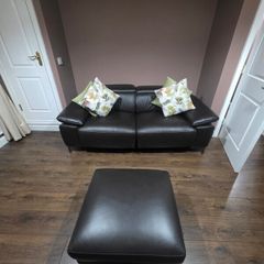 Valetta 3 Seater Power Recliner Plus Storage Foot Stool