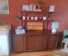 Mid-Century Sideboard with Adjustable Shelves