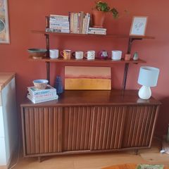 Mid-Century Sideboard with Adjustable Shelves