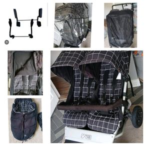 Mountain Buggy Duet with accessories