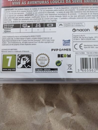Zorro: The Chronicles - Nintendo Switch