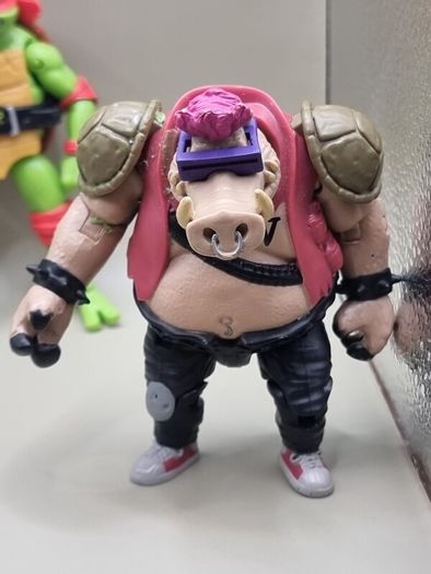 Collection of Playmates Teenage Mutant Ninja Turtles Mayem figures.