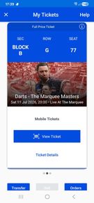 Darts marquee masters