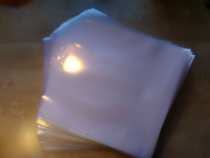 Over 11% OFF! 50 x Vinyl Record Covers Plastic Polythene Protective Sleeves 12 Inch - 450G Polybags