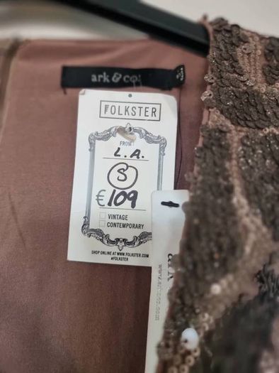 Gorgeous sparkling dress by Folksteur
