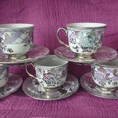 Silver plated JJG coffee set
