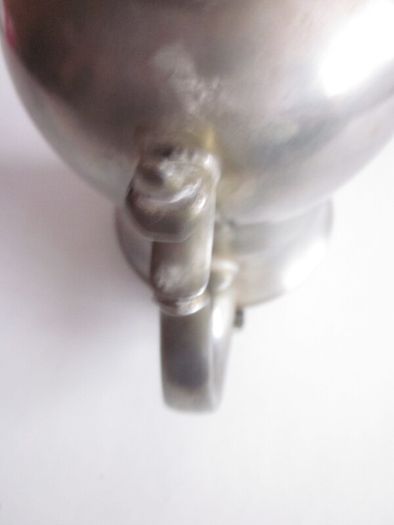 Antique English Pewter Lidded Tankard