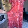 Ladies Pink & White Long Summer Dress from New Look Image 5