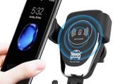 Car Wireless Charger Car Mount Phone Holder Stand For iPhone 14 13 12 Samsung S22 S21 Xiaomi Induction Fast Charging Station