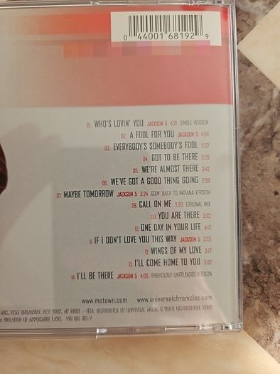 Michael Jackson CD  - Love Songs