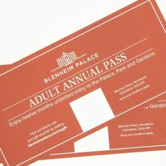 Blenheim Adult & Family Pass