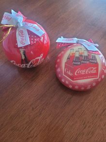 Coca-Cola Christmas bobbles