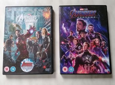 2 Avengers DVDs