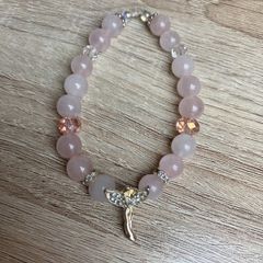 Handmade Rose Quartz Bracelet