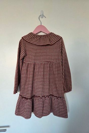 2-3years, With Tags Zara Plaid Gingham Ruffle Dress