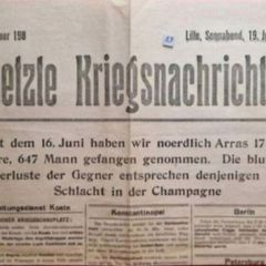 German ww1 , latest war news fly poster 19th, june 1915 ,,,,(68)
