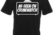 As Seen On Crimewatch T-Shirt tee top shirt