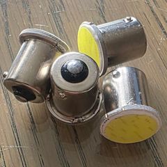 4 x R5W White Car Light Side Tail Plate Bulb 12V