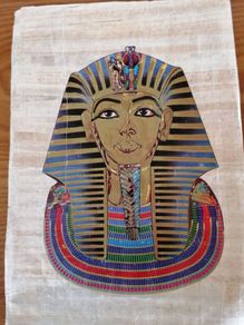 4 Egyptian Papyrus Pictures