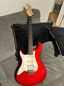 2005 Fernandes LE-1 Sustainer Strat with Hiscox Liteflite Case