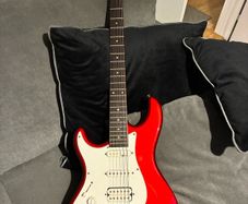 2005 Fernandes LE-1 Sustainer Strat with Hiscox Liteflite Case