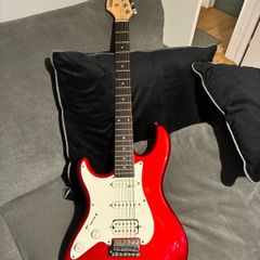 2005 Fernandes LE-1 Sustainer Strat with Hiscox Liteflite Case