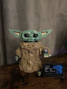 LEGO Star Wars Grogu #75318 | Complete Display Set + Minifigure