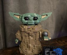 LEGO Star Wars Grogu #75318 | Complete Display Set + Minifigure
