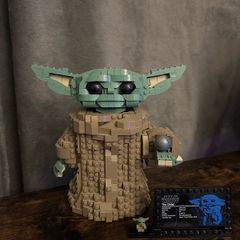 LEGO Star Wars Grogu #75318 | Complete Display Set + Minifigure