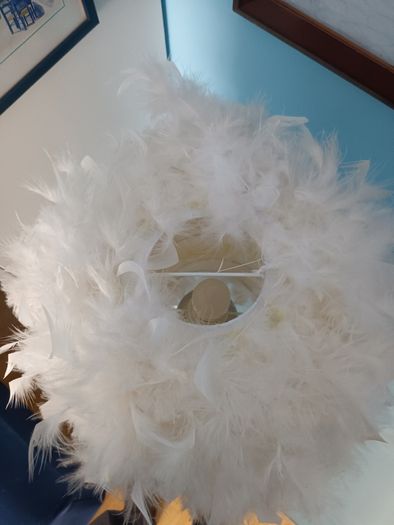 Feather Table Lamp