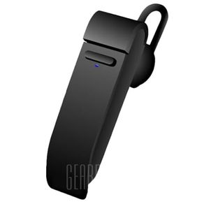 Translator Single Bluetooth Headset Wireless Headphone with Mic - BLACK